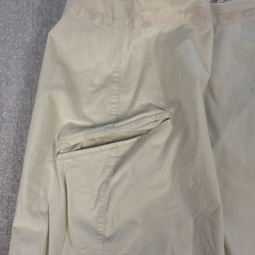 Vintage Y2K Patagonia Water Girl Organic Cotton Utility Skirt Khaki Womens 12 - Picture 4 of 11